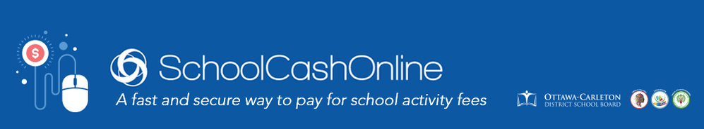 school cash online logo in a large banner image