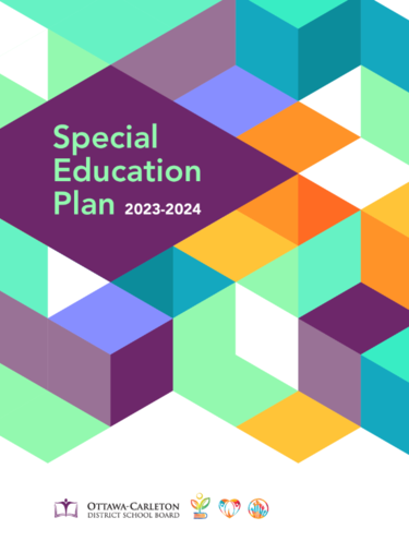 Special Education Plan cover