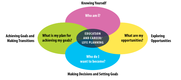 education and career life planning infographic