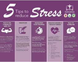 five tips to reduce stress