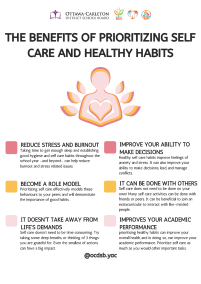 yac tipsheet benefits of self care and healthy habits